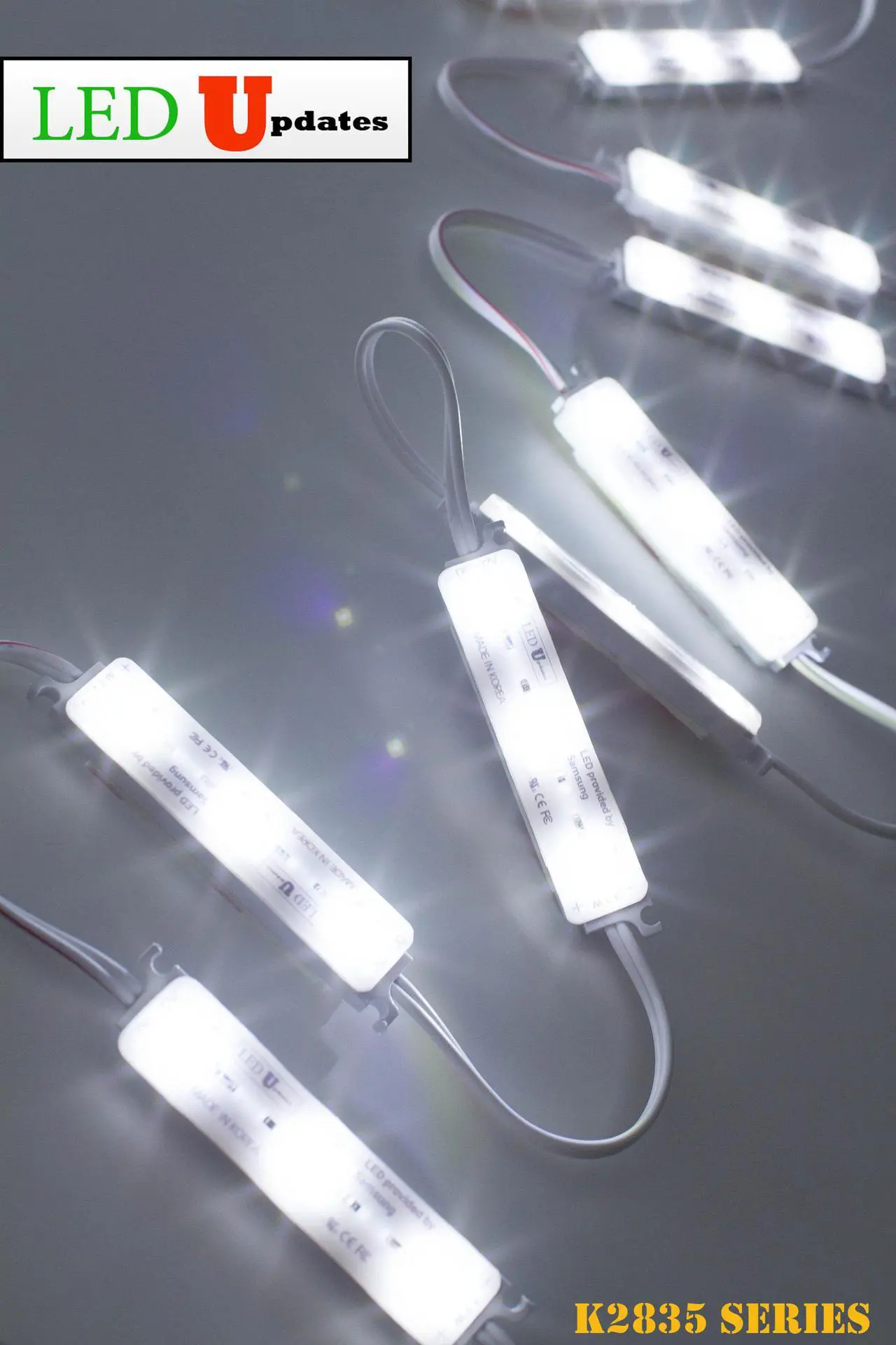 Alt view image 5 of 7 - 75ft Storefront LED Light SUPER BRIGHT K2835 SERIES SAMSUNG LED Chip with UL listed 12v 250w Power supply
