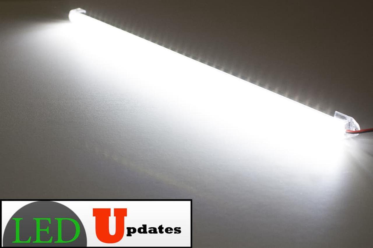 Alt view image 2 of 5 - 20" Under Cabinet LED Light 6000K pure White for showcase and Kitchen counter with UL power supply