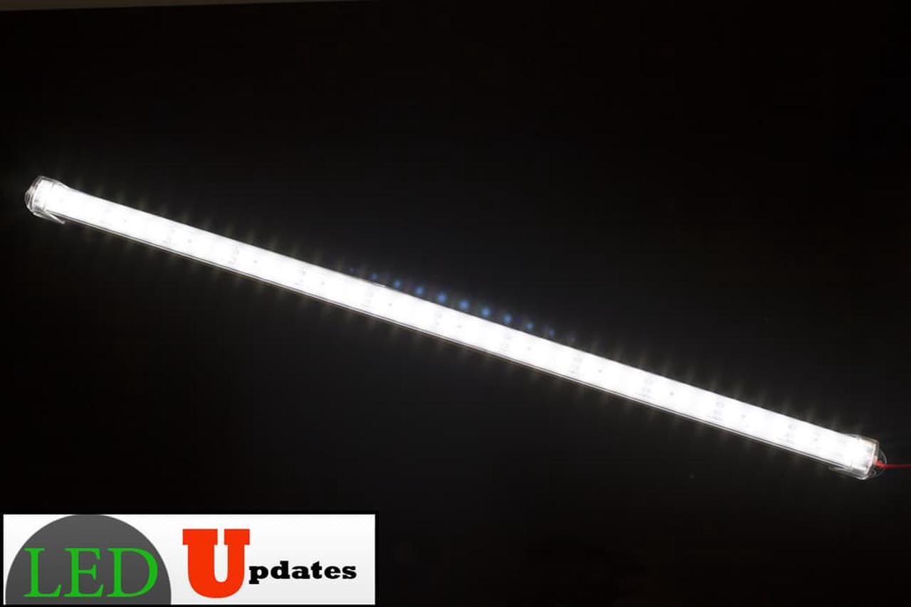 Alt view image 3 of 5 - 20" Under Cabinet LED Light 6000K pure White for showcase and Kitchen counter with UL power supply