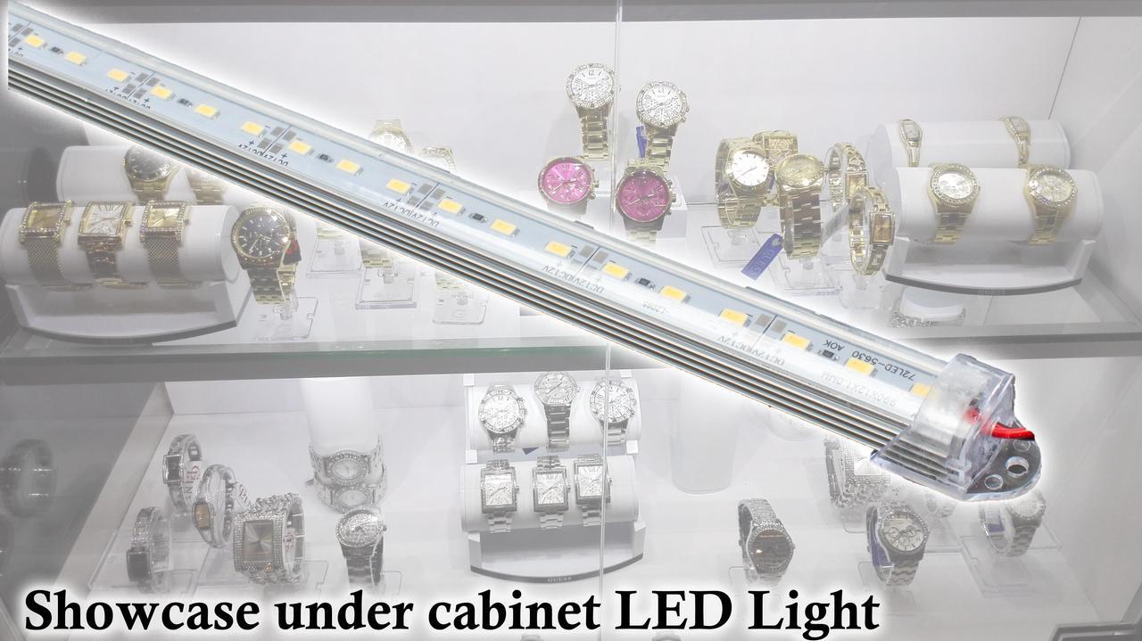 Main image of 20" Under Cabinet LED Light 6000K pure White for showcase and Kitchen counter with UL power supply