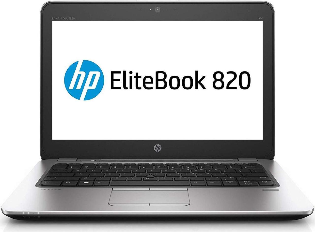 HP EliteBook 820 G3 12.5-in Laptop - Intel Core i7 6600U 6th Gen 2.60 GHz 16GB 512GB SSD Windows 10 Pro 64-Bit - Webcam