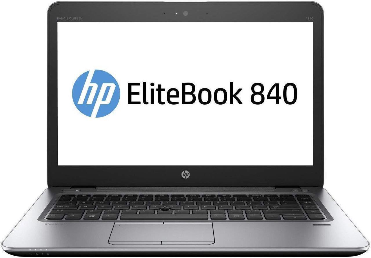 HP EliteBook 840 G3 14.0-in Laptop - Intel Core i5 6300U 6th Gen 2.40 GHz 16GB 256GB SSD Windows 10 Pro 64-Bit - Webcam, Grade B