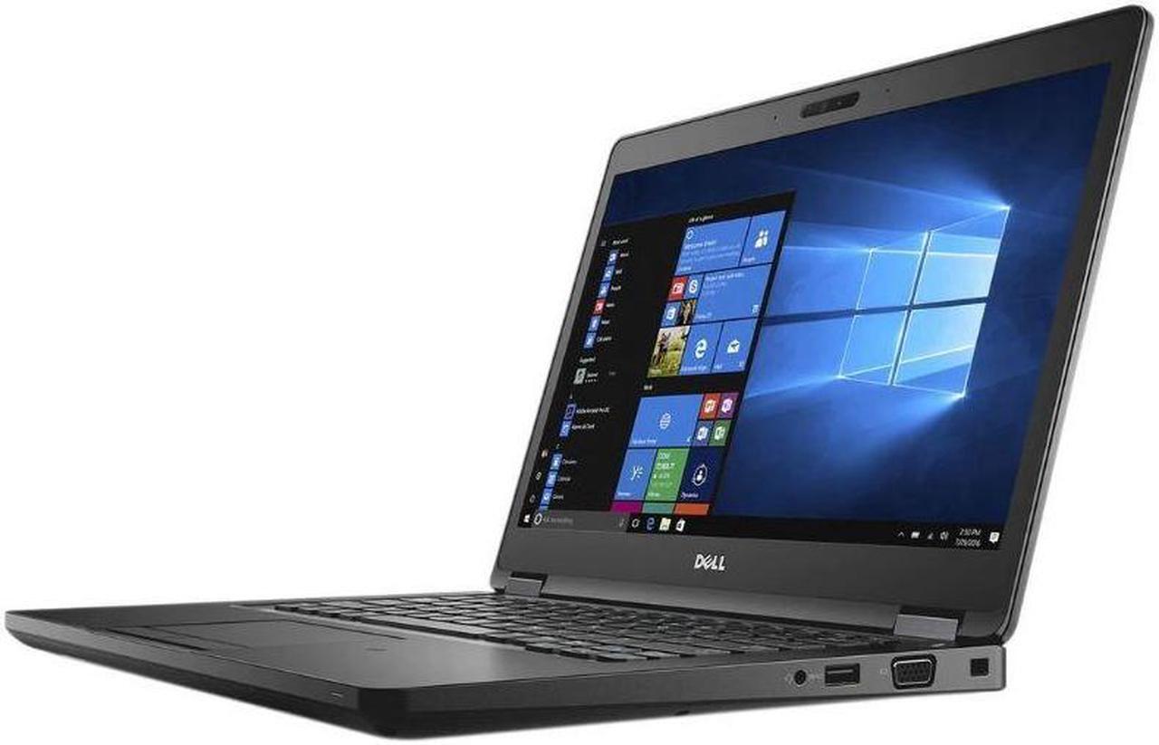 Alt view image 3 of 5 - Dell Latitude 5480 14.0-in Laptop - Intel Core i5-6300U 2.40GHz 16GB 256GB SSD Windows 10 Pro 64-Bit - Webcam, Bluetooth, SmartCard Reader, Fingerprint Reader