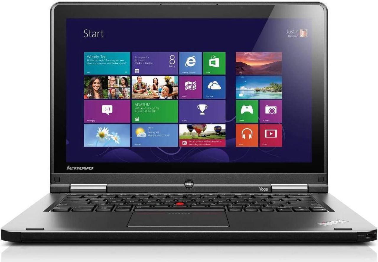 Main image of Lenovo ThinkPad S1 Yoga 12 12.5-in Refurb Laptop - Intel Core i3 5005U 5th Gen 2 GHz 4GB 128GB SSD Windows 10 Pro 64-Bit - Bluetooth, Webcam, Touchscreen