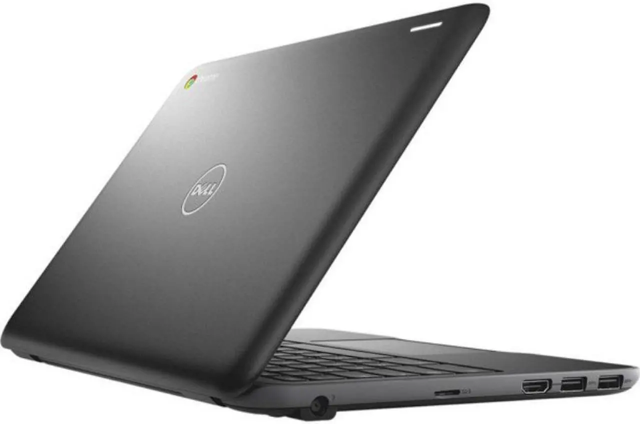 Alt view image 3 of 5 - Dell Chromebook 11 3180 11.6-in Laptop - Intel Celeron N3060 1.60 GHz 4GB 16GB eMMC Chrome OS