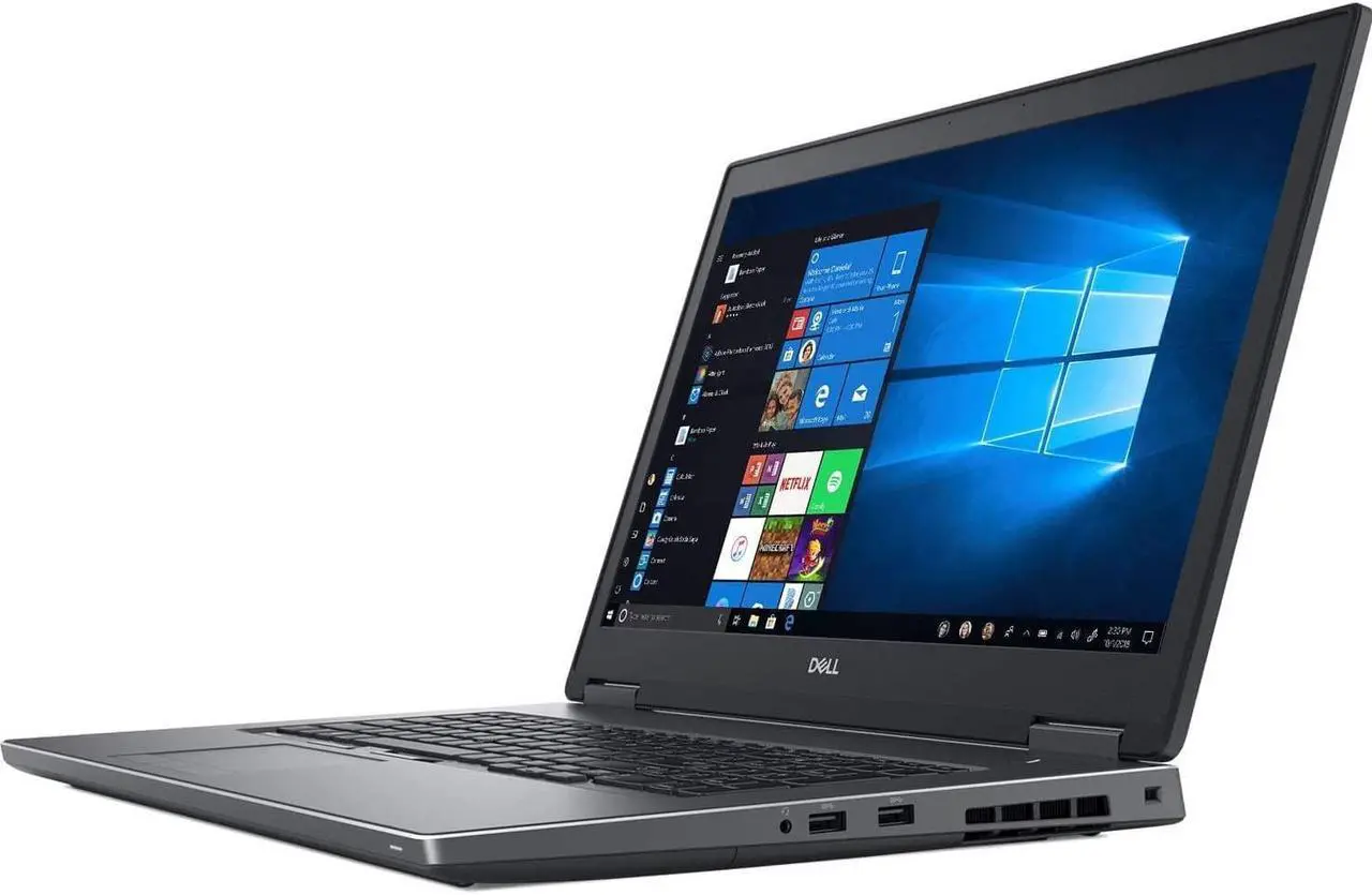 Main image of Dell Precision 7730 17.3-in Laptop - Intel Core i7 8850H 8th Gen 2.60 GHz 64GB 1TB SSD Windows 10 Pro 64-Bit - Bluetooth