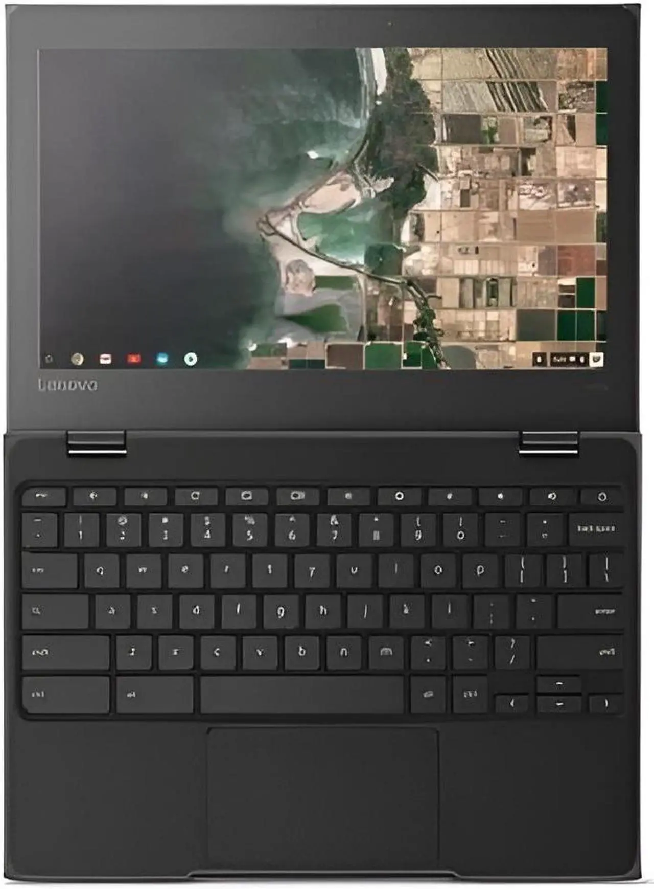 Alt view image 3 of 3 - Lenovo Chromebook 100e 81ER0002US 11.6-in Laptop - 4GB 32GB eMMC Chrome OS - Bluetooth, Webcam