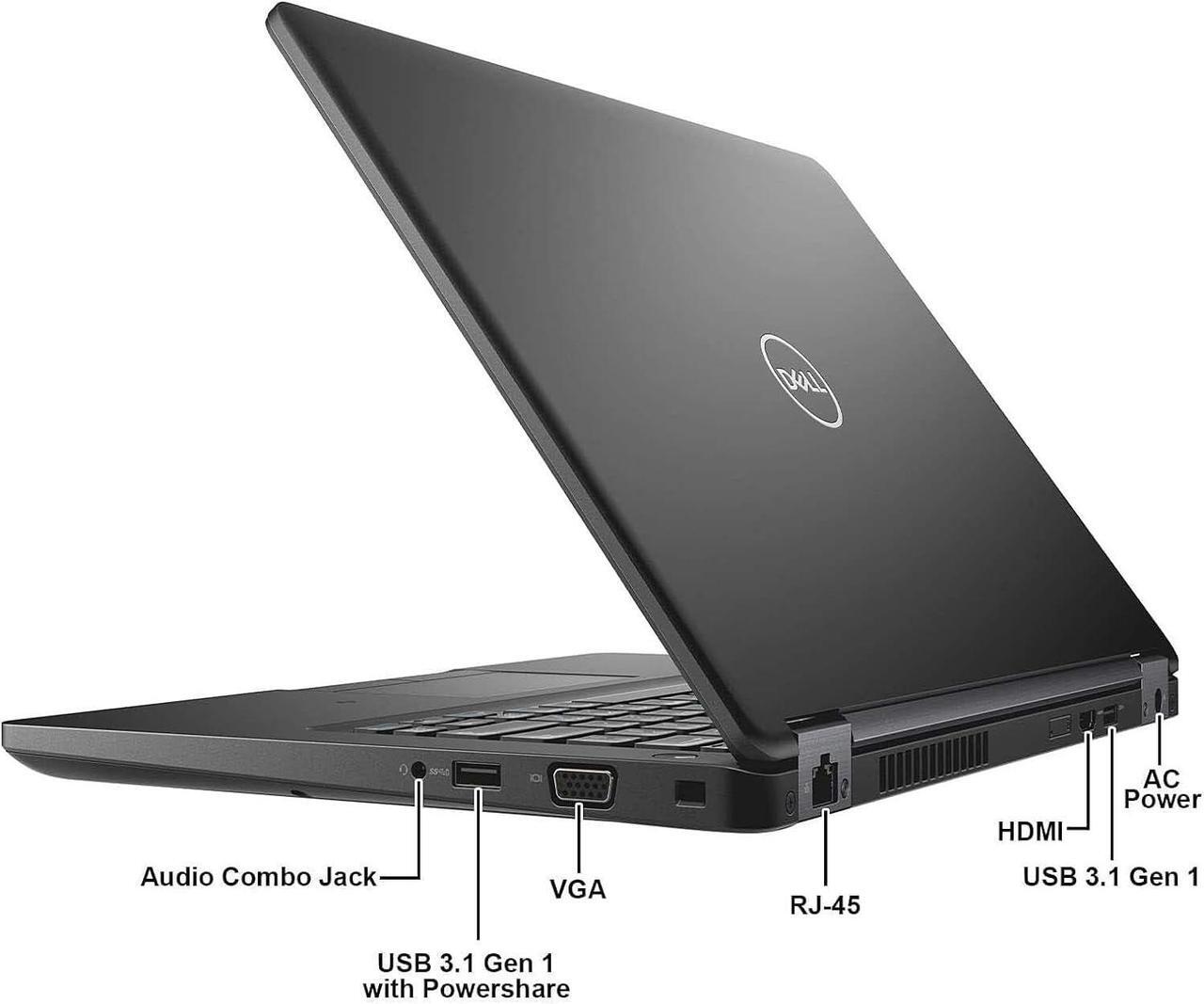 Alt view image 5 of 5 - Dell Latitude 5490 14.0" FHD Intel Core i5-8250U 1.60GHz, 32GB RAM, 512GB SSD - No Optical Drive, Webcam - Smartcardreader - Bluetooth - Wifi - Windows 10 Pro