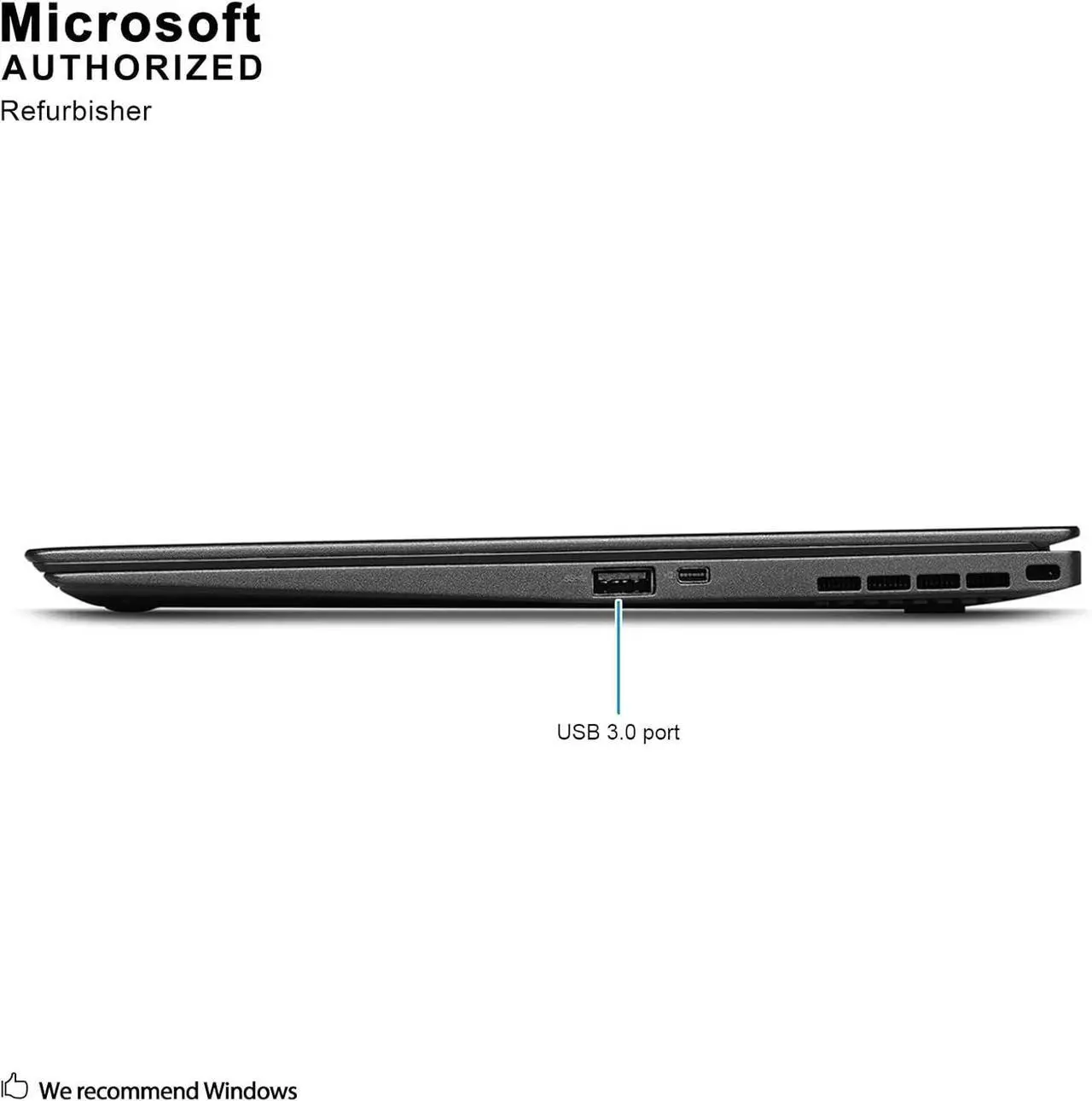 Alt view image 3 of 4 - LENOVO THINKPAD X1 CARBON 4TH 13.9" FHD INTEL CORE I7-6600U 2.60 GHZ - 8GB RAM, 256GB SSD - Backlit Keyboard, Fingerprint Reader, Webcam, Bluetooth - Windows 10 Pro