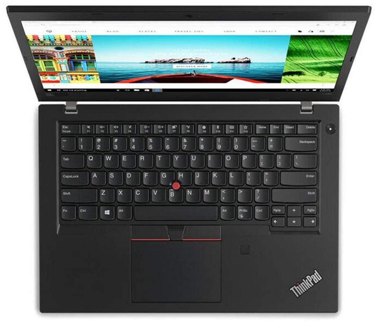 Alt view image 4 of 5 - Lenovo ThinkPad L480 14.0" Laptop Intel Core i5-8350U 1.70GHz - 16GB RAM, NVMe PCIe 512GB SSD, Bluetooth, Webcam - Windows 10 Pro
