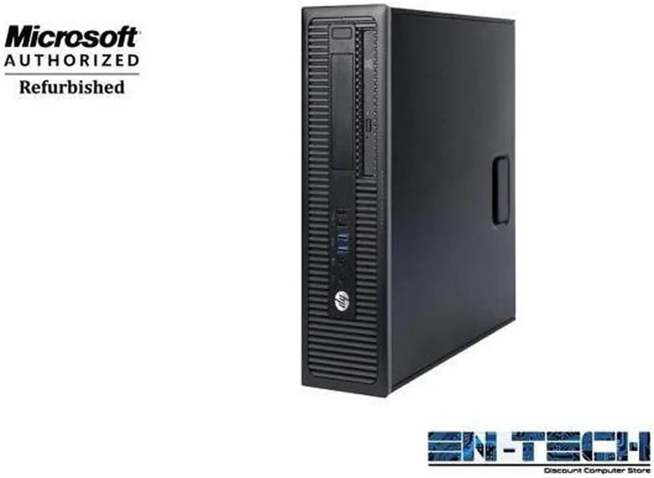 Main image of HP EliteDesk 800 G1 SFF PC - Intel Core i5 4570 4th Gen 3.20 GHz 8GB 500GB HDD DVD-RW Windows 10 Pro 64-Bit