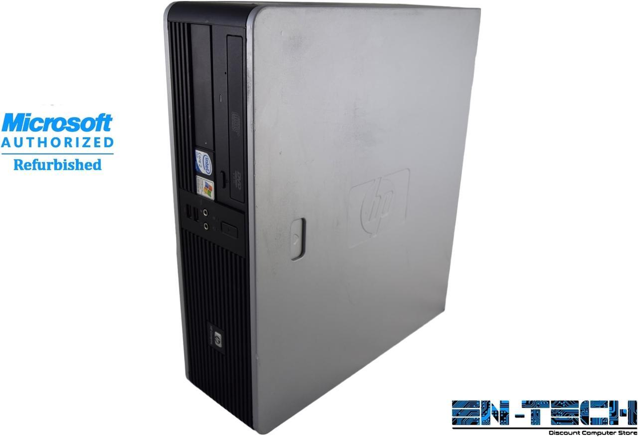 Main image of HP Compaq dc7900 SFF PC - Intel Core 2 Duo E8400 3.0 GHz 4GB 320GB HDD DVD-RW Windows 10 Pro 64-Bit