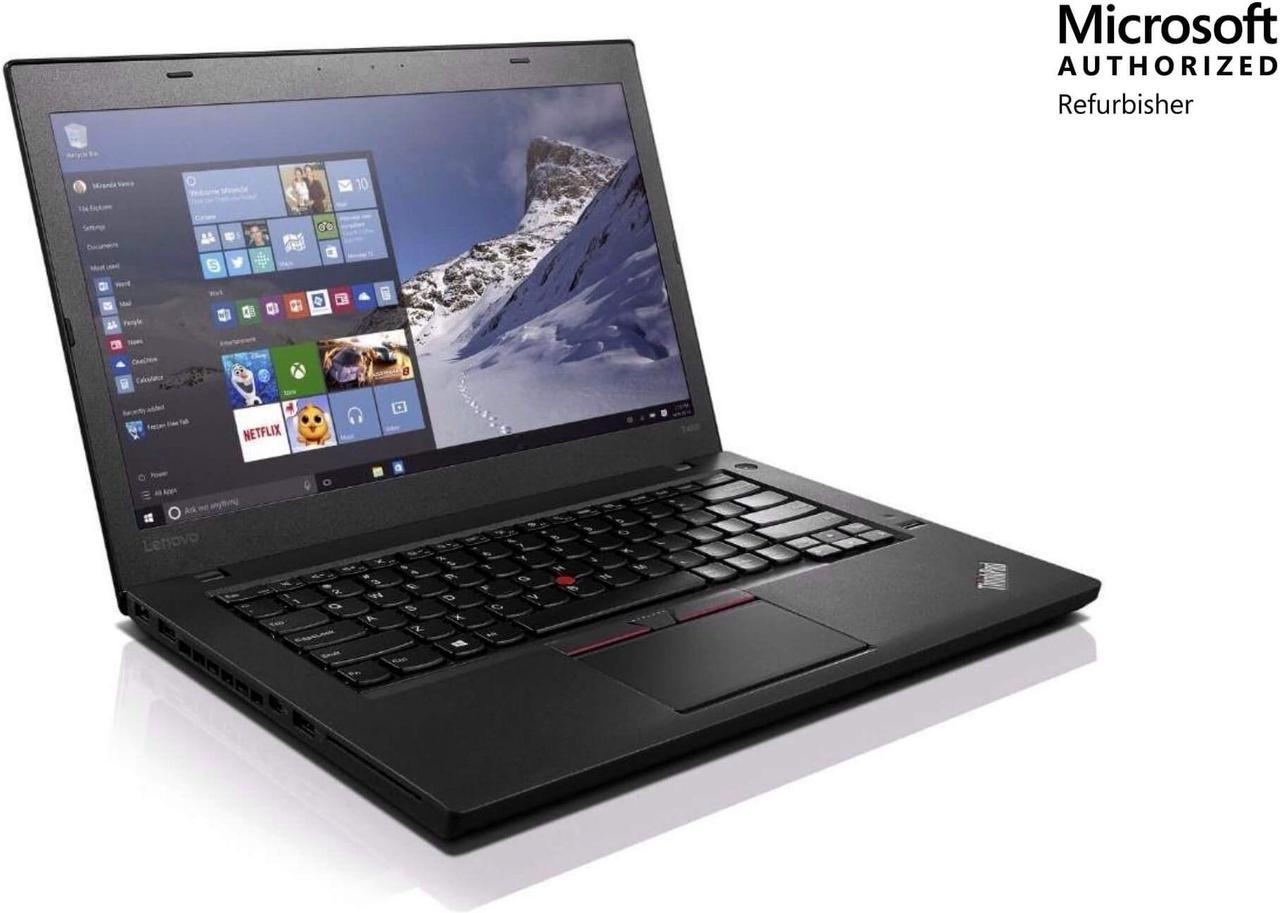 Lenovo Thinkpad T440 14.0" Standard Laptop - Intel Core i5 4300U 4th Gen 1.9 GHz 4GB SODIMM DDR3 SATA 2.5" 128GB SSD Windows 10 Pro 64-Bit