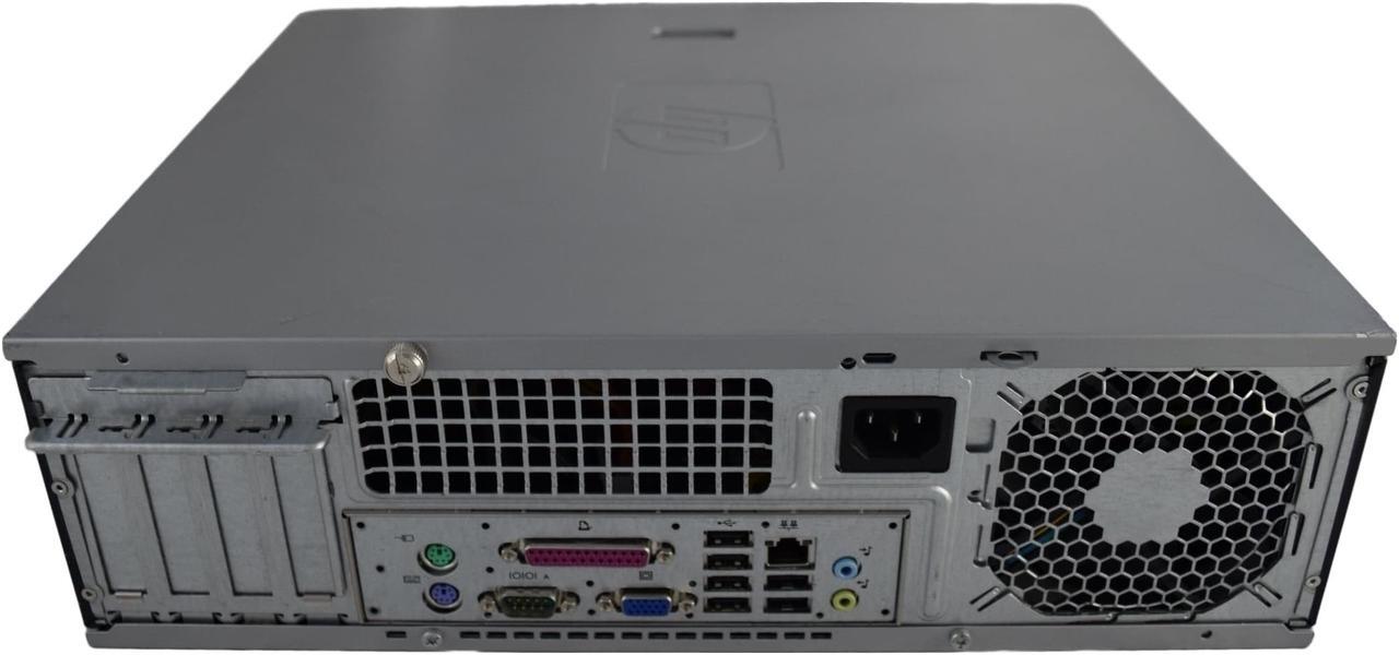 Alt view image 5 of 7 - HP Compaq dc7800 SFF Gray & Black PC - Intel Core 2 Duo E6550 2.33 4GB DIMM DDR2 SATA 3.5" 320GB DVD-ROM Windows 10 Pro 64-Bit