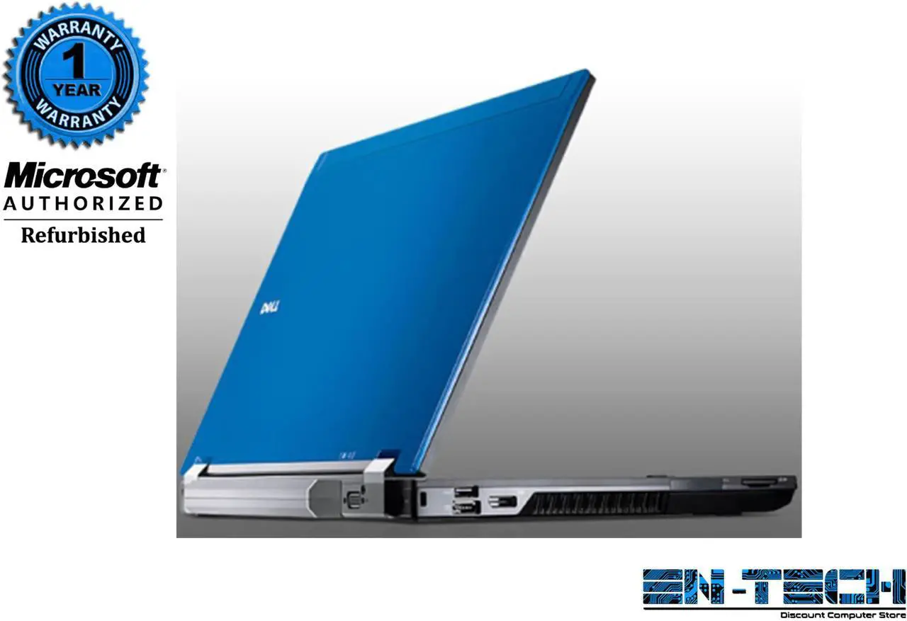 Main image of Dell Latitude E6410 14.1" Blue Laptop - Intel Core i5 520M 1st Gen 2.4 4GB SODIMM DDR3 SATA 2.5" 250GB DVD-RW Windows 10 Pro 64-Bit