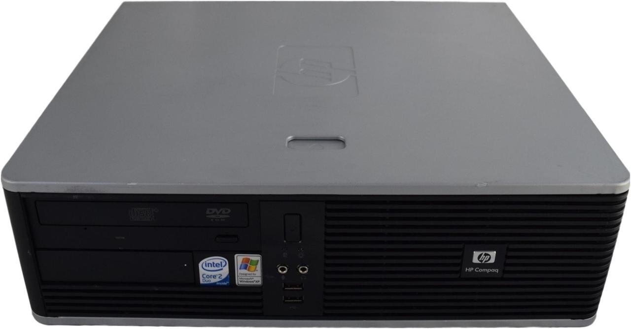 Alt view image 5 of 6 - HP Compaq dc7900 SFF PC - Intel Core 2 Duo E8400 3.0 GHz 4GB 320GB HDD DVD-RW Windows 10 Pro 64-Bit