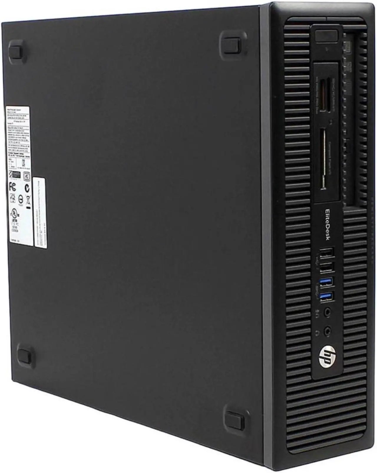 Alt view image 2 of 7 - HP EliteDesk 800 G1 SFF PC - Intel Core i5 4570 4th Gen 3.20 GHz 8GB 500GB HDD DVD-RW Windows 10 Pro 64-Bit