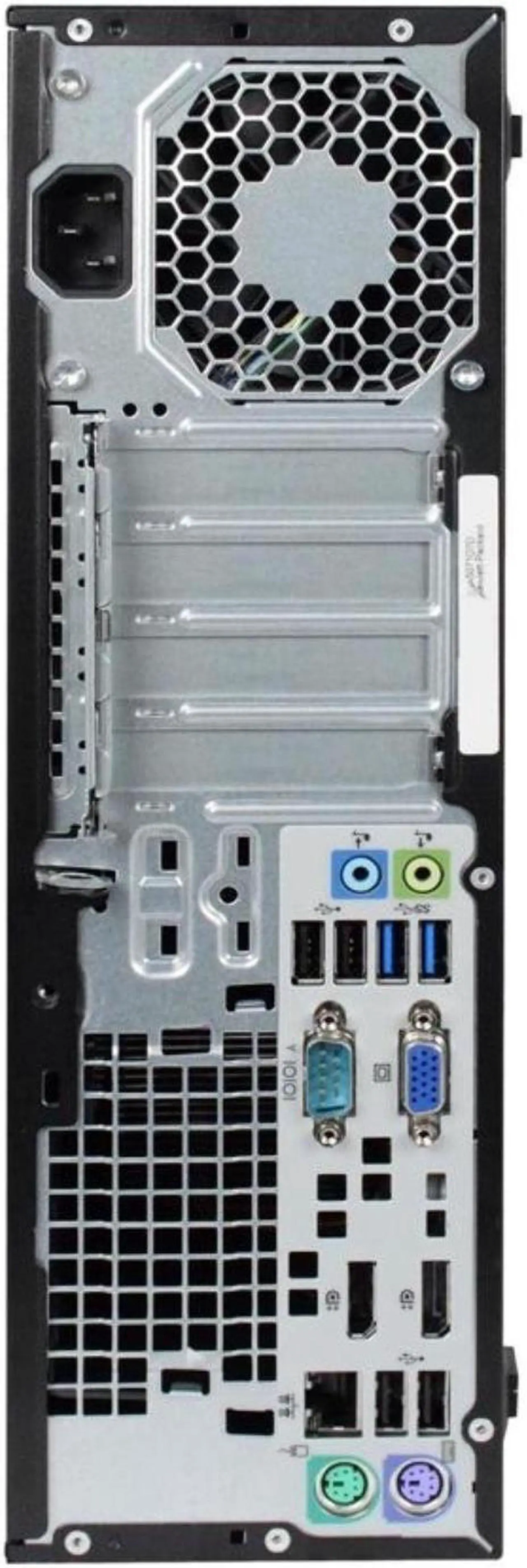 Alt view image 3 of 7 - HP EliteDesk 800 G1 SFF PC - Intel Core i5 4570 4th Gen 3.20 GHz 8GB 500GB HDD DVD-RW Windows 10 Pro 64-Bit