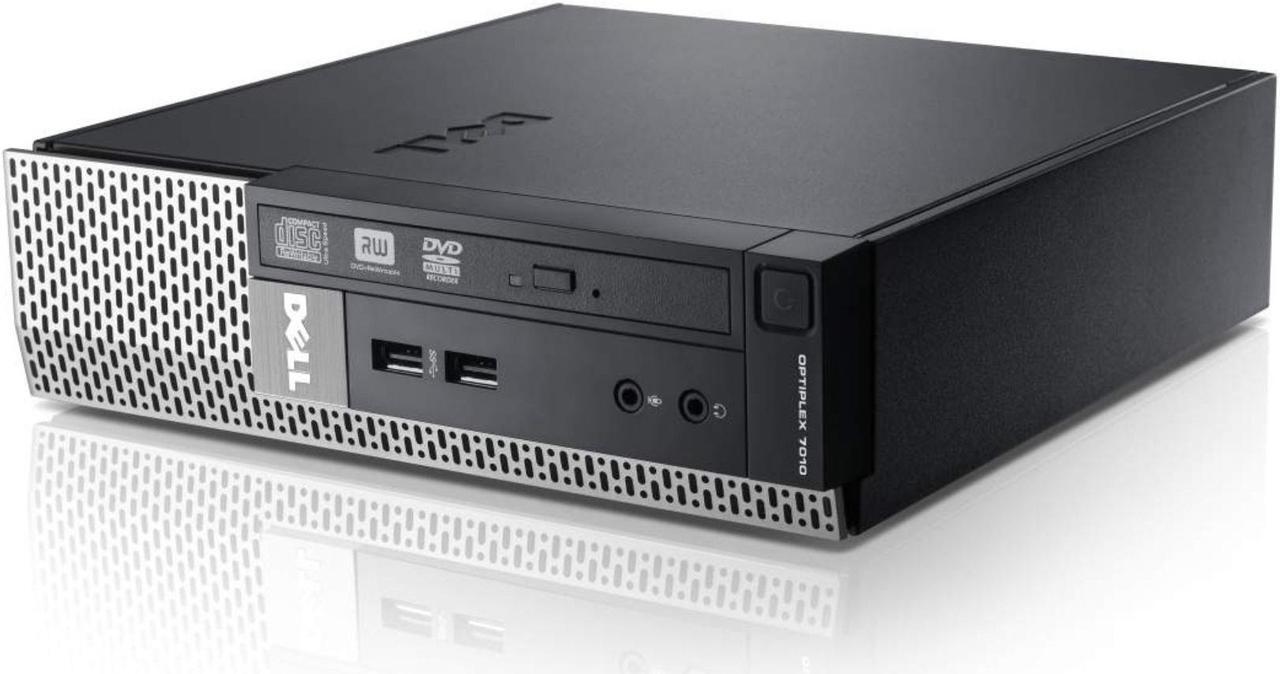 Alt view image 2 of 7 - Dell Optiplex 7010 USFF PC - Intel Core i5 3470S 3rd Gen 2.9 GHz 8GB 128GB SSD DVD-RW Windows 10 Pro 64-Bit