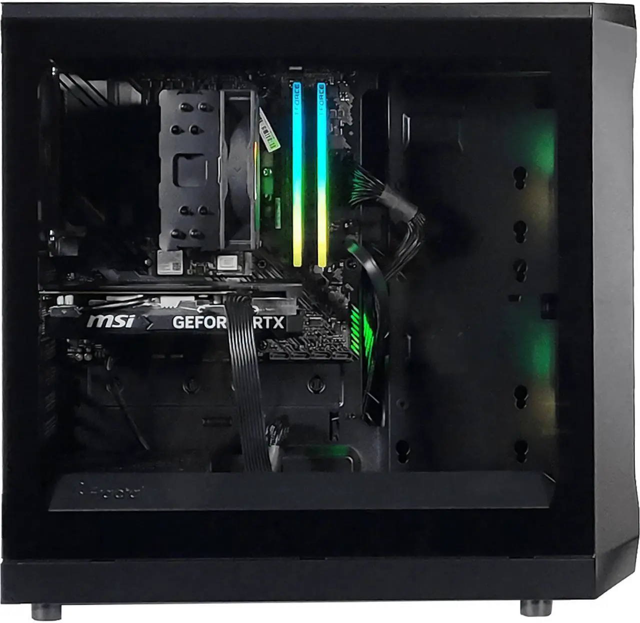 Alt view image 5 of 6 - XOTIC PC Focus Essential Gaming PC Desktop, Intel Cores i3-12100F 3.3 GHz (4.3GHz Turbo Boost), RTX 3050 6GB, 1TB SSD, 16GB RAM, 750W Gold PSU, Wi-Fi, Win 11 Home