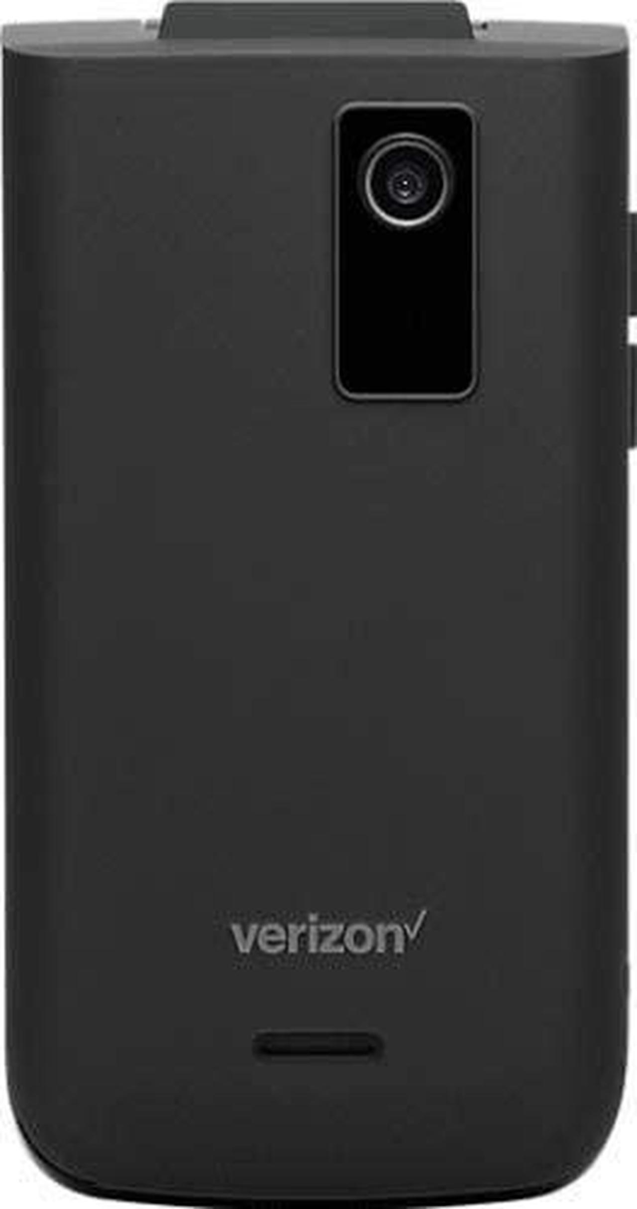 Alt view image 2 of 4 - Orbic Journey V 4G LTE Verizon Basic Flip Phone (Black)