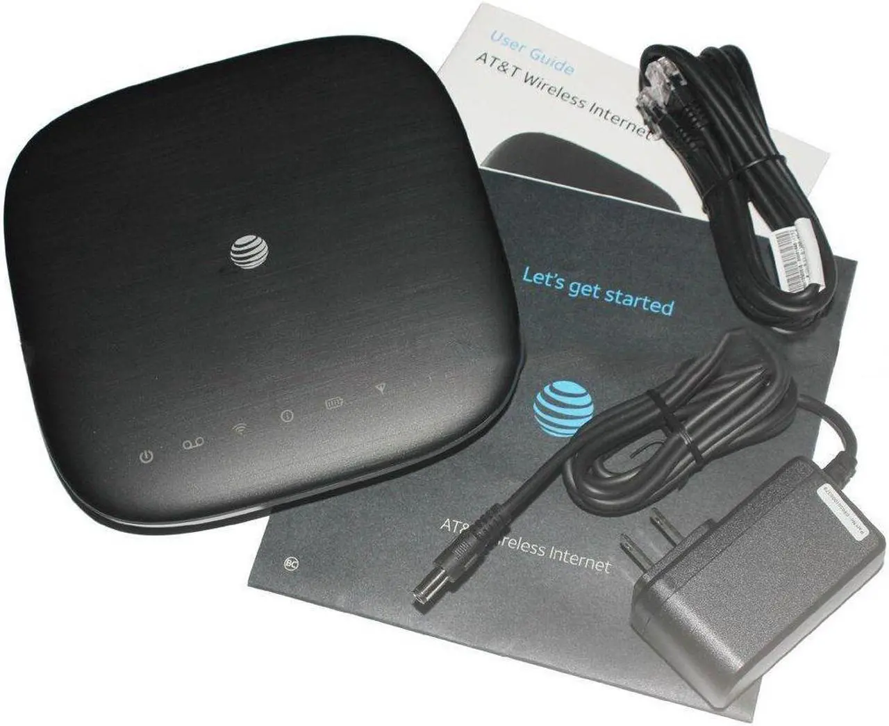 Alt view image 3 of 7 - ZTE Home Base Wireless Internet Router MF279 AT&T Unlocked (Paramount Black)