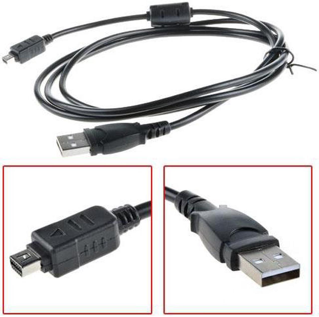 Alt view image 2 of 3 - ABLEGRID USB Cable for Olympus SZ11, SZ14, SZ20, SZ30MR, SZ31MR, OM-D EM5 Digital Camera
