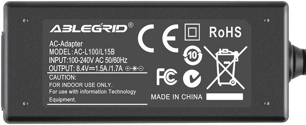 Alt view image 3 of 4 - ABLEGRID AC Adapter Charger for SONY Handycam DCR-TRV260 TRV418 DCR-TRV280 Camcorder PSU