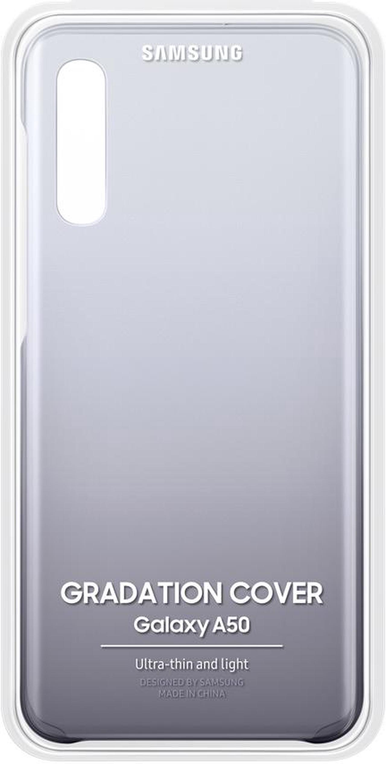 Alt view image 2 of 6 - Samsung Gradation Ultra-Thin Cover Case Black for Samsung Galaxy A50 Cases