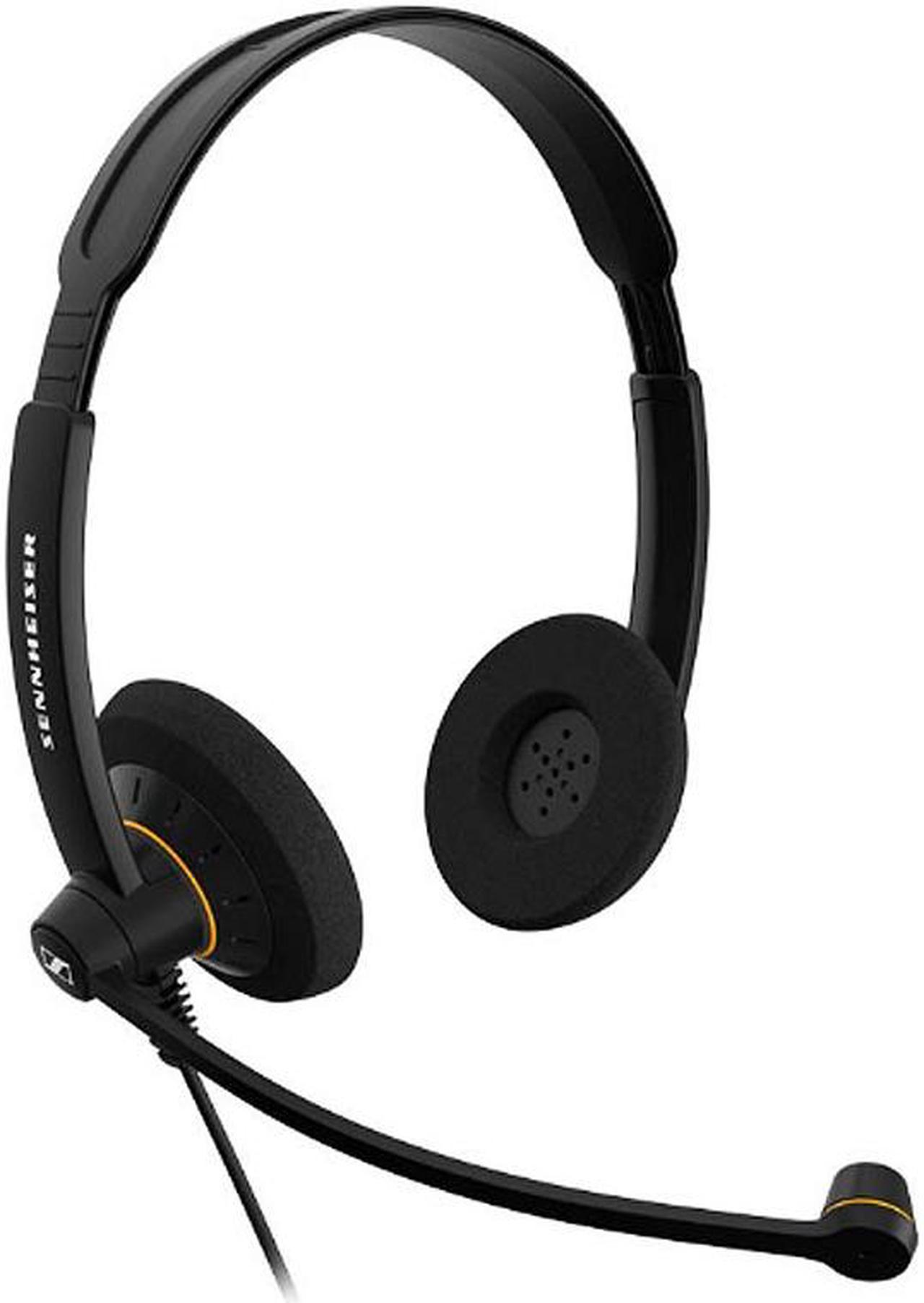 Sennheiser SC60 USB Binaural Headset for Microsoft Lync, Black