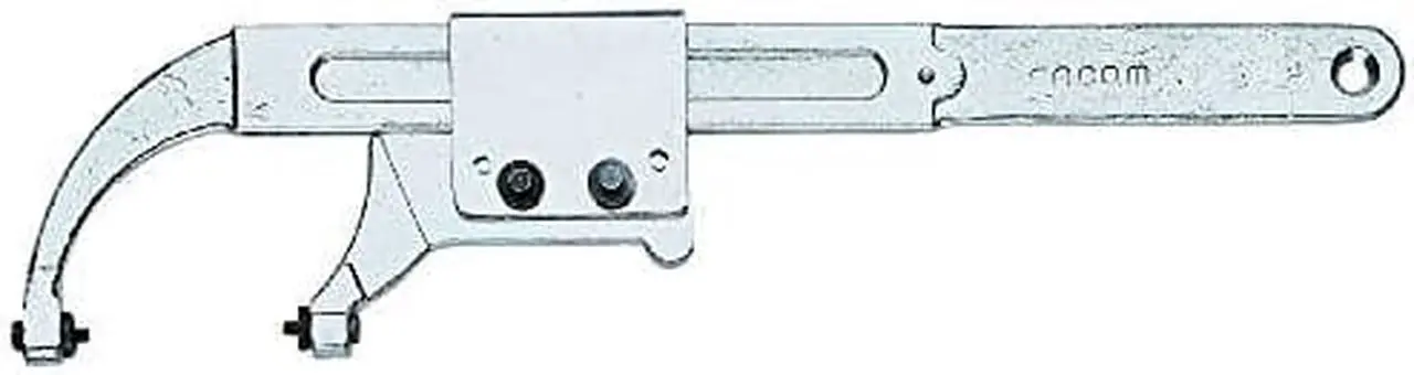 Alt view image 2 of 3 - FACOM FA-116.100 Precision Adjustable Pin Spanner Wrench 3"