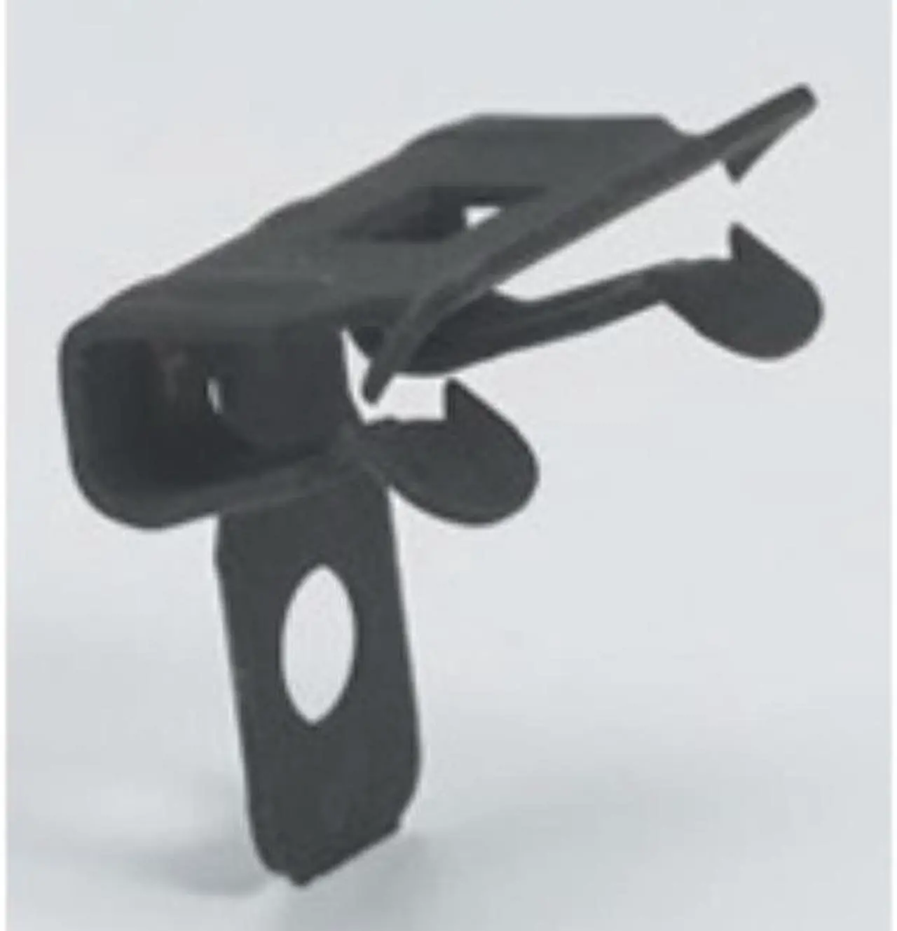 Alt view image 2 of 3 - EATON B-LINE BE-2-4 Flange Clip, Bulb Tees and Beams Use, Steel, Zinc Phosphate