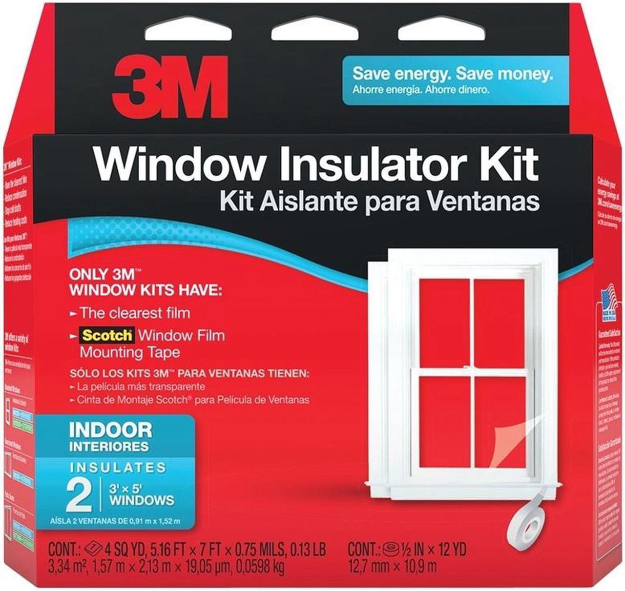 Main image of 3M Indoor 62 In. x 84 In. Window Insulation Kit, (2-Pack) 2120W-6