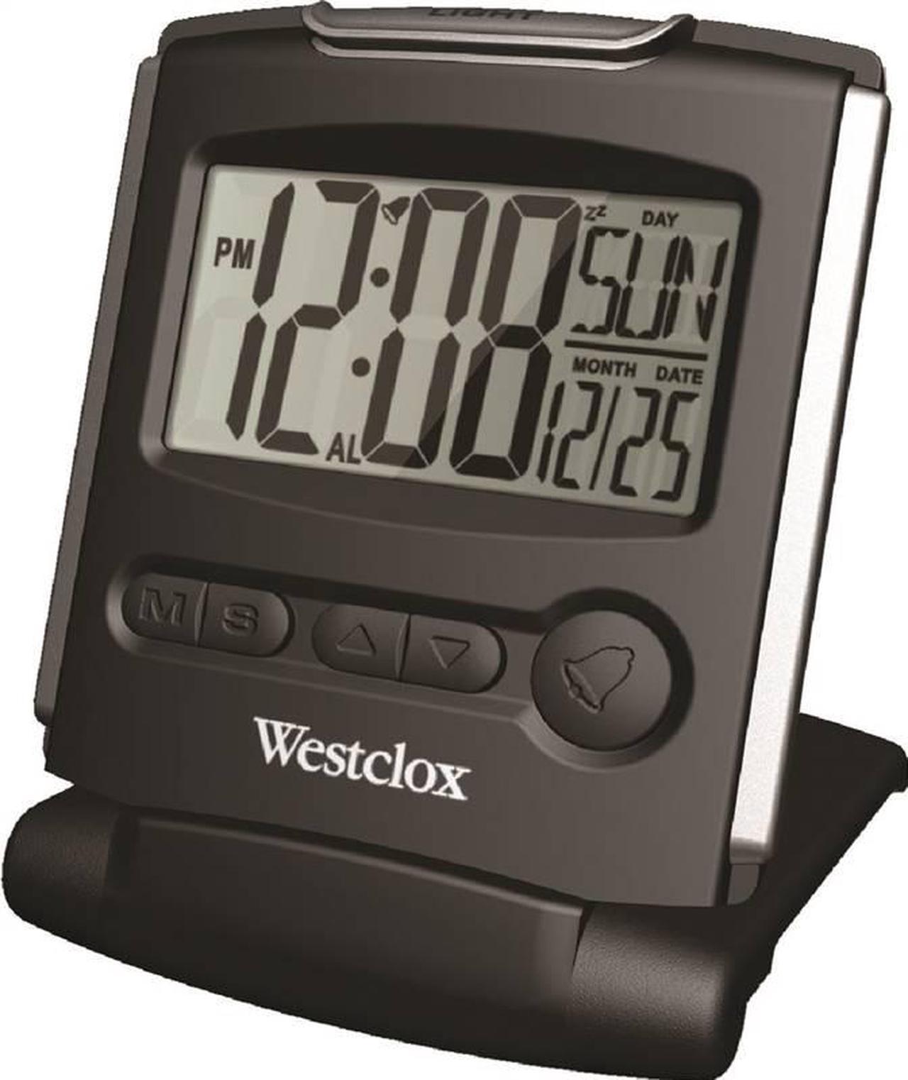 Alt view image 3 of 3 - Westclox(R) 72028 Fold-up Travel Alarm Clock
