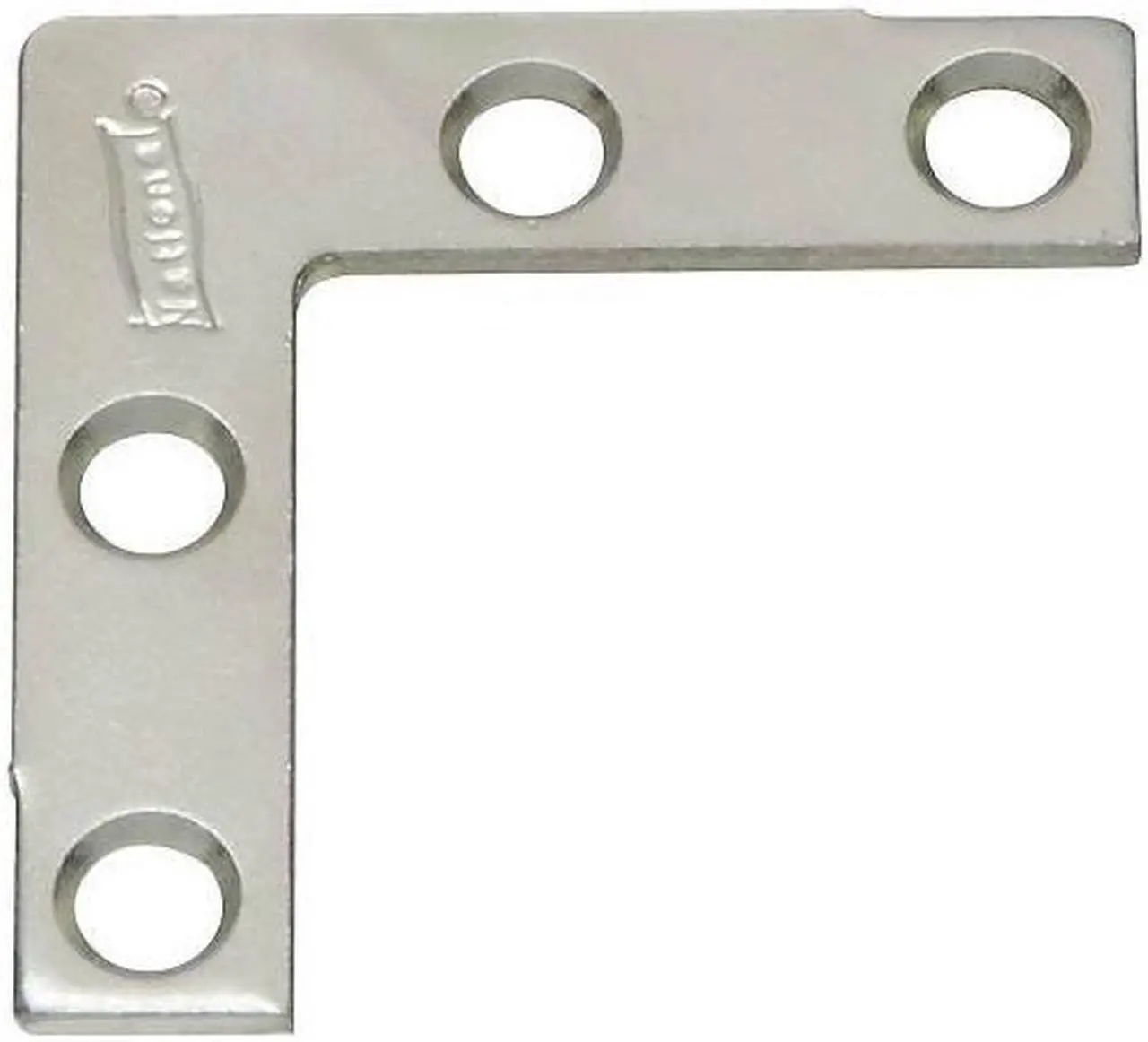 Alt view image 5 of 5 - National, N113-795, 4 Pack, 1-1/2" x 3/8", Zinc, Flat Corner Iron