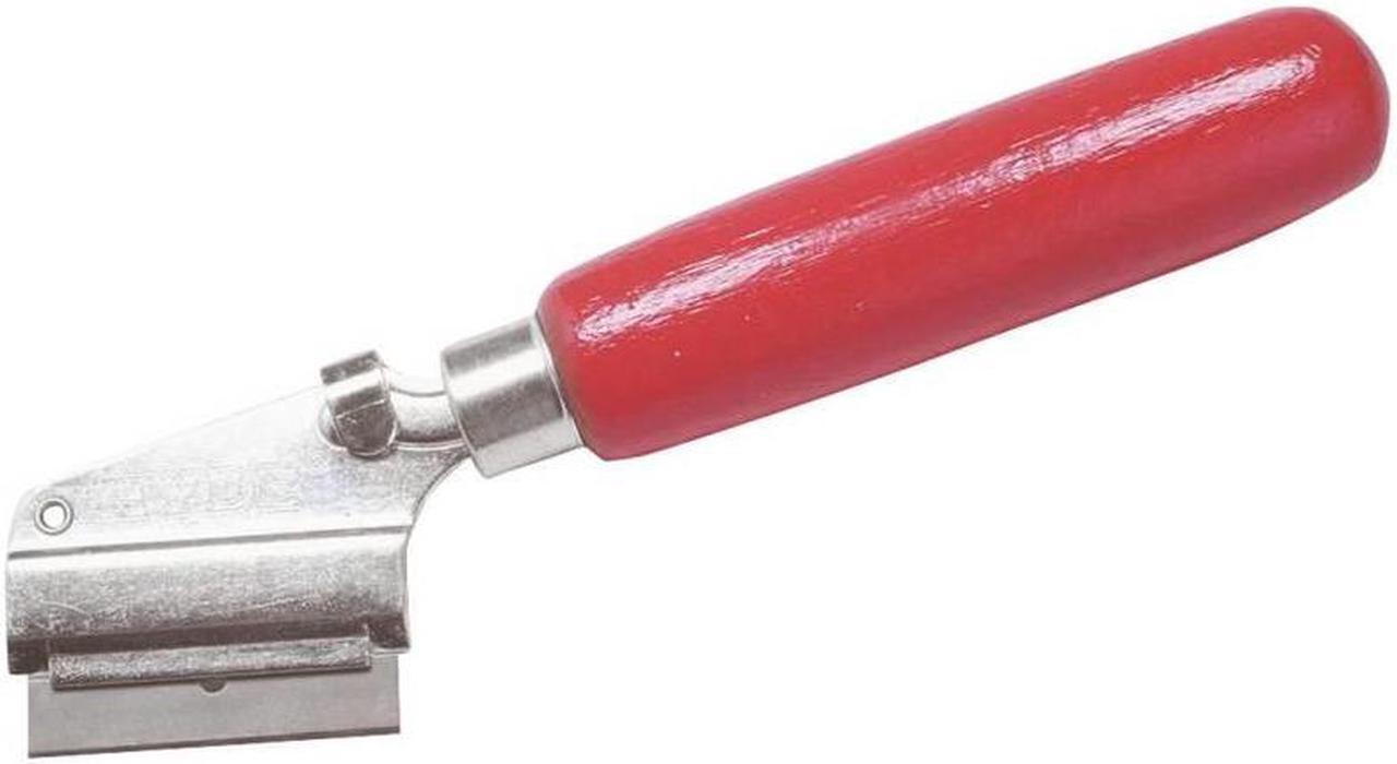 Main image of Razor Knife Scraper w/1Blade Hyde Tools Wallpaper Tool 31550  Red 079423315503