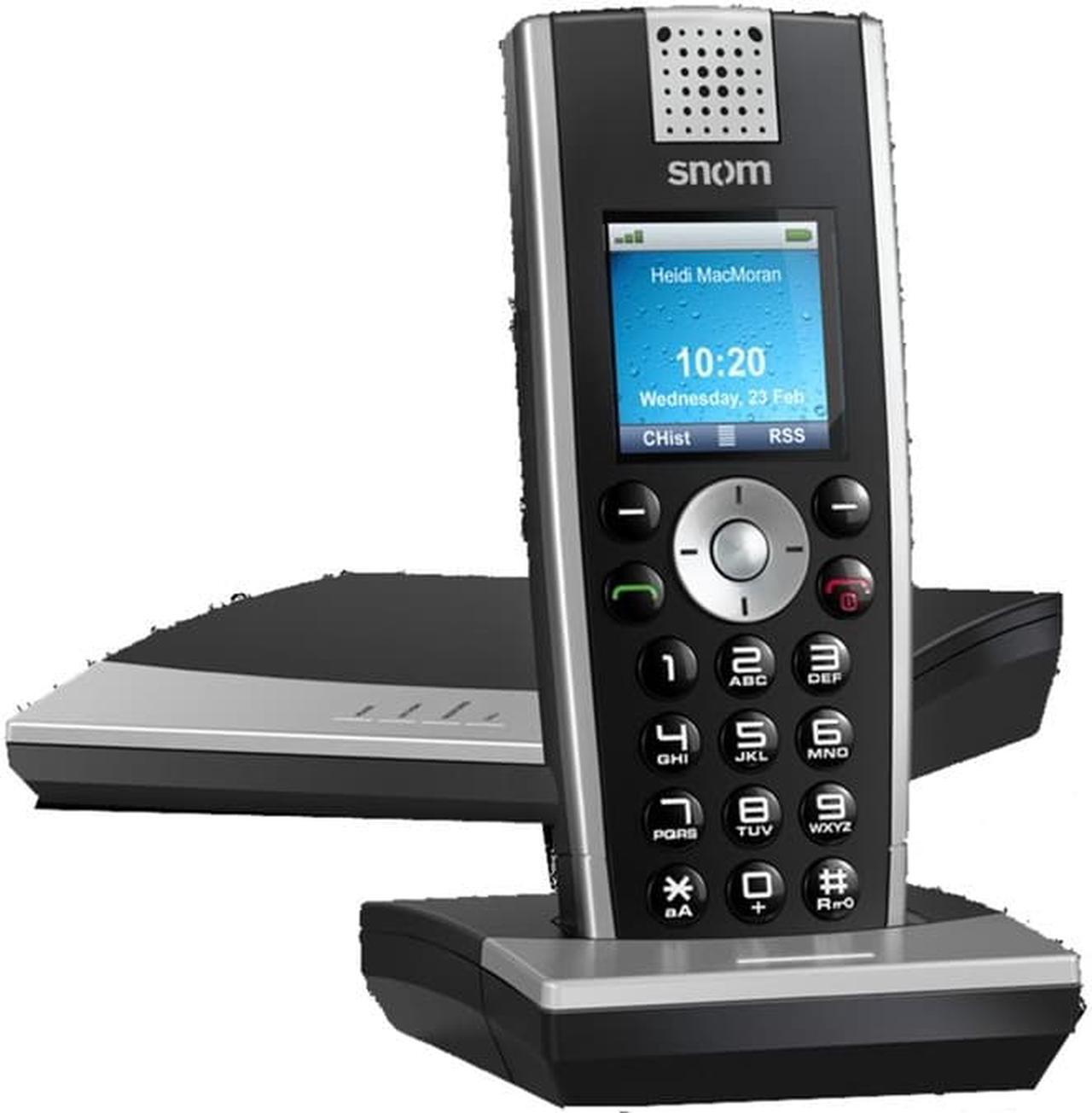Alt view image 11 of 15 - Snom SNO-M9R W/base Station One Handset