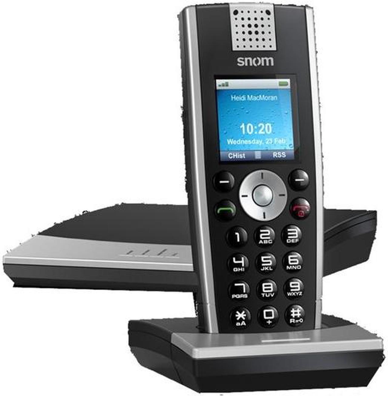 Alt view image 12 of 15 - Snom SNO-M9R W/base Station One Handset