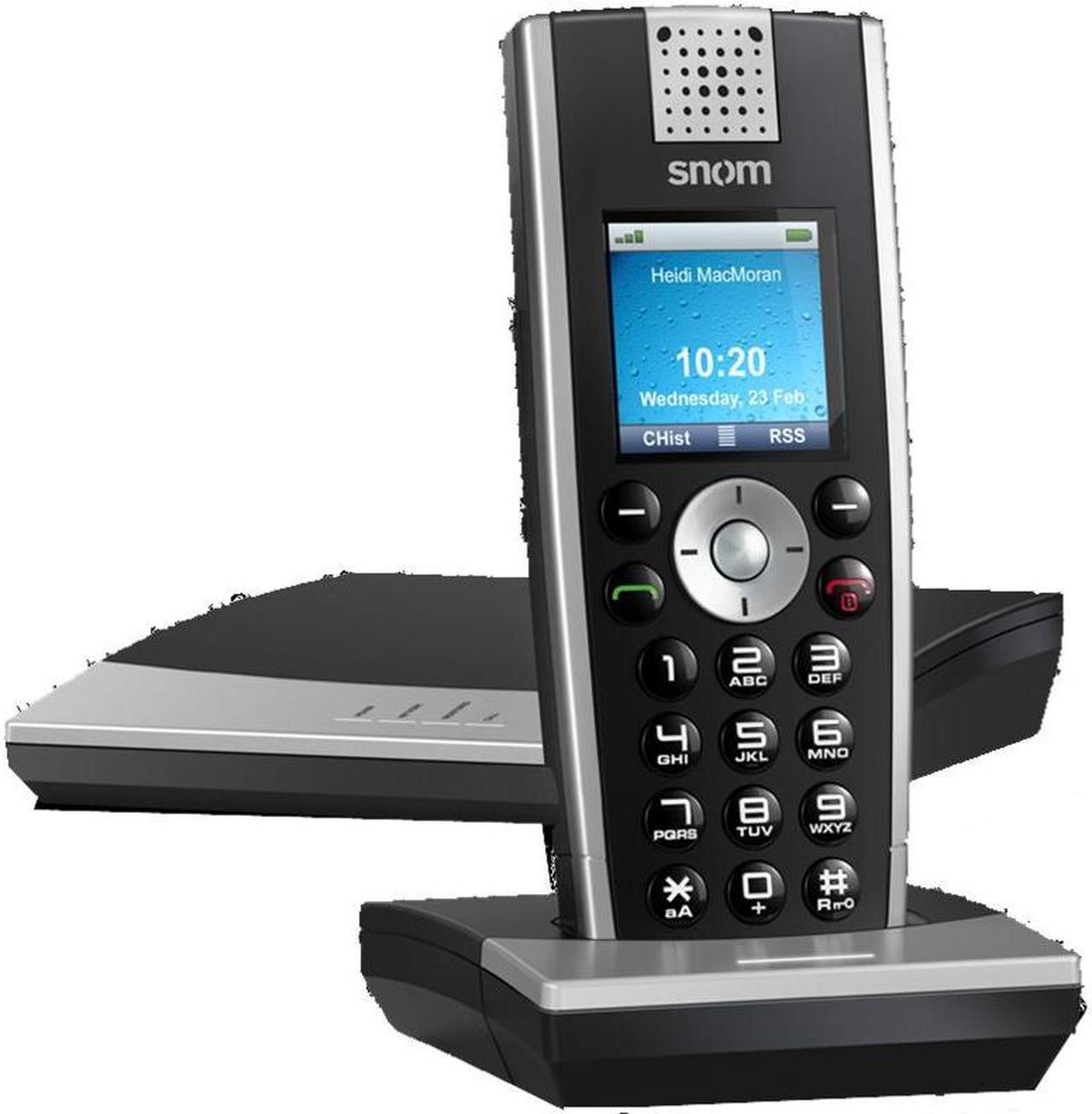 Alt view image 10 of 15 - Snom SNO-M9R W/base Station One Handset