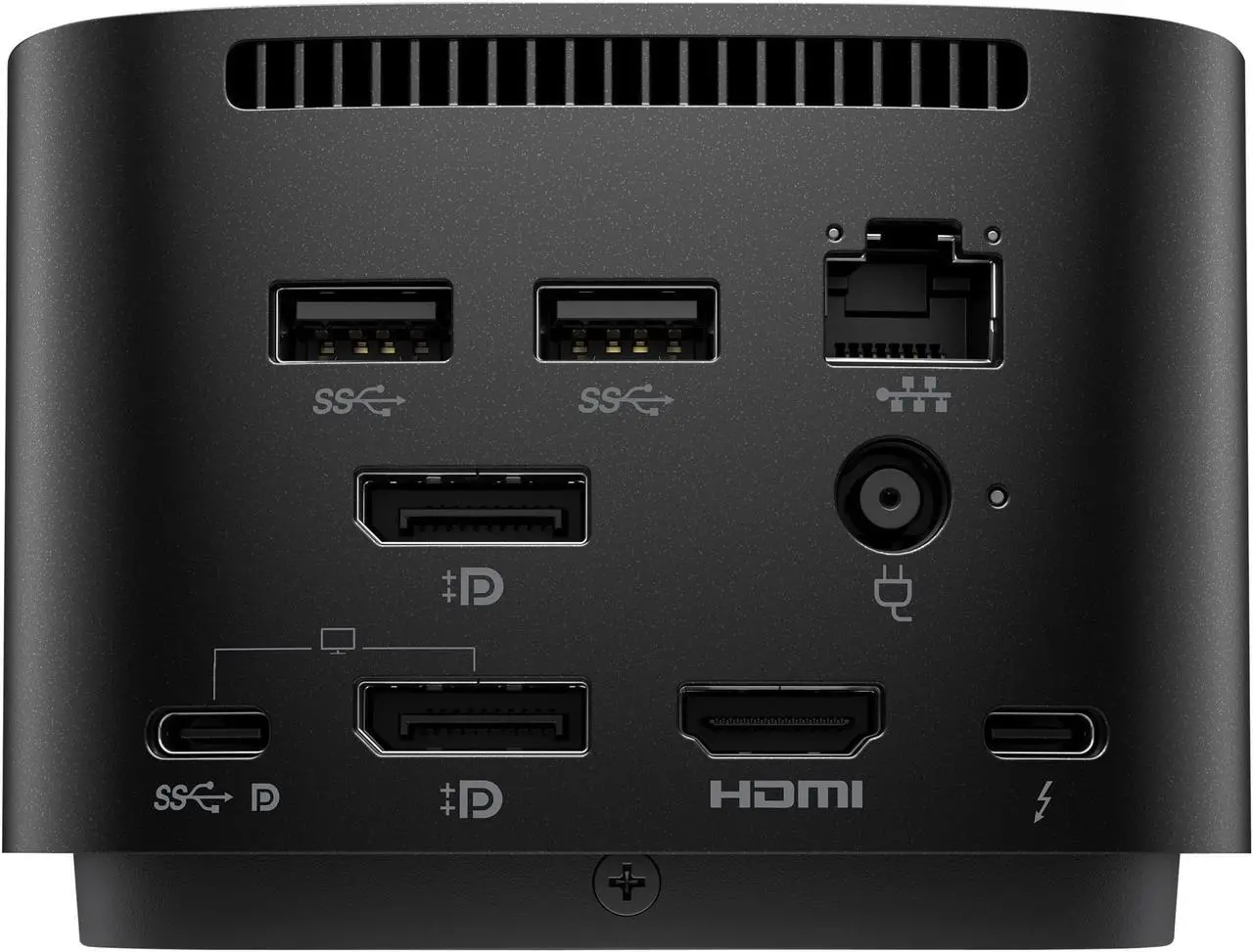 Alt view image 8 of 12 - HP Thunderbolt Dock 120W G4 (4J0A2AA#ABA) Port Replicator