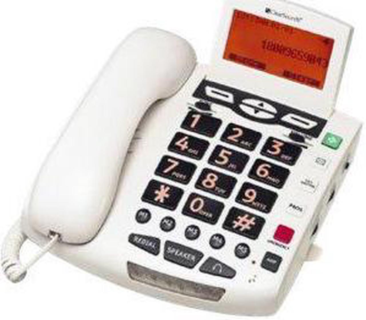 Alt view image 14 of 15 - ClearSounds WCSC600 - corded phone with caller ID/call waiting (CLS-WCSC600)