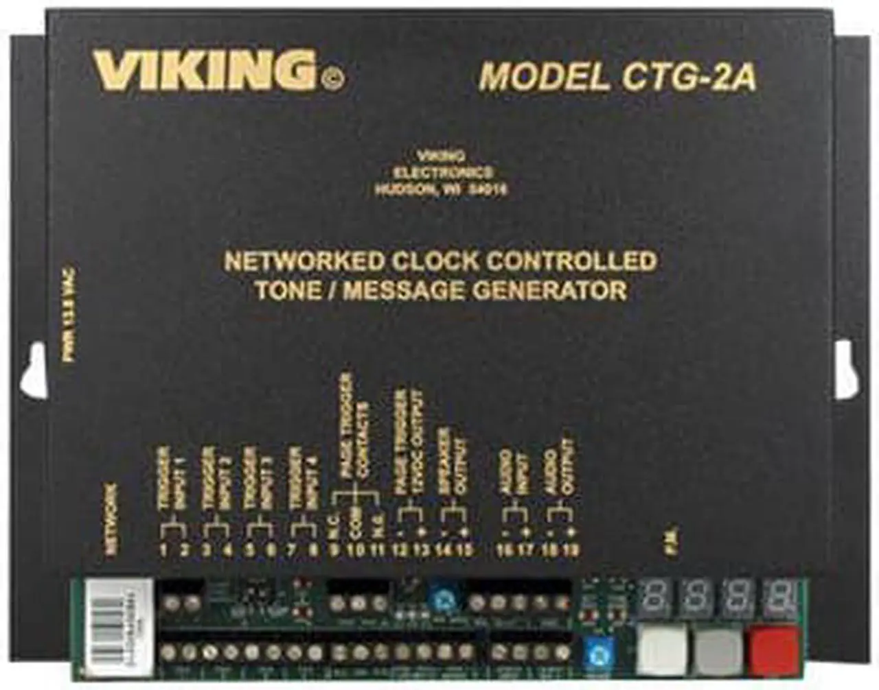 Alt view image 3 of 7 - Network Clock Controlled Tone Generator