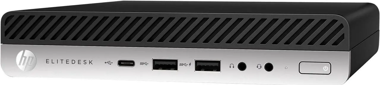 Main image of HP EliteDesk 800 G5 Mini Desktop Computer i5-9500T 16GB 256GB SSD W10P 8GC24UP