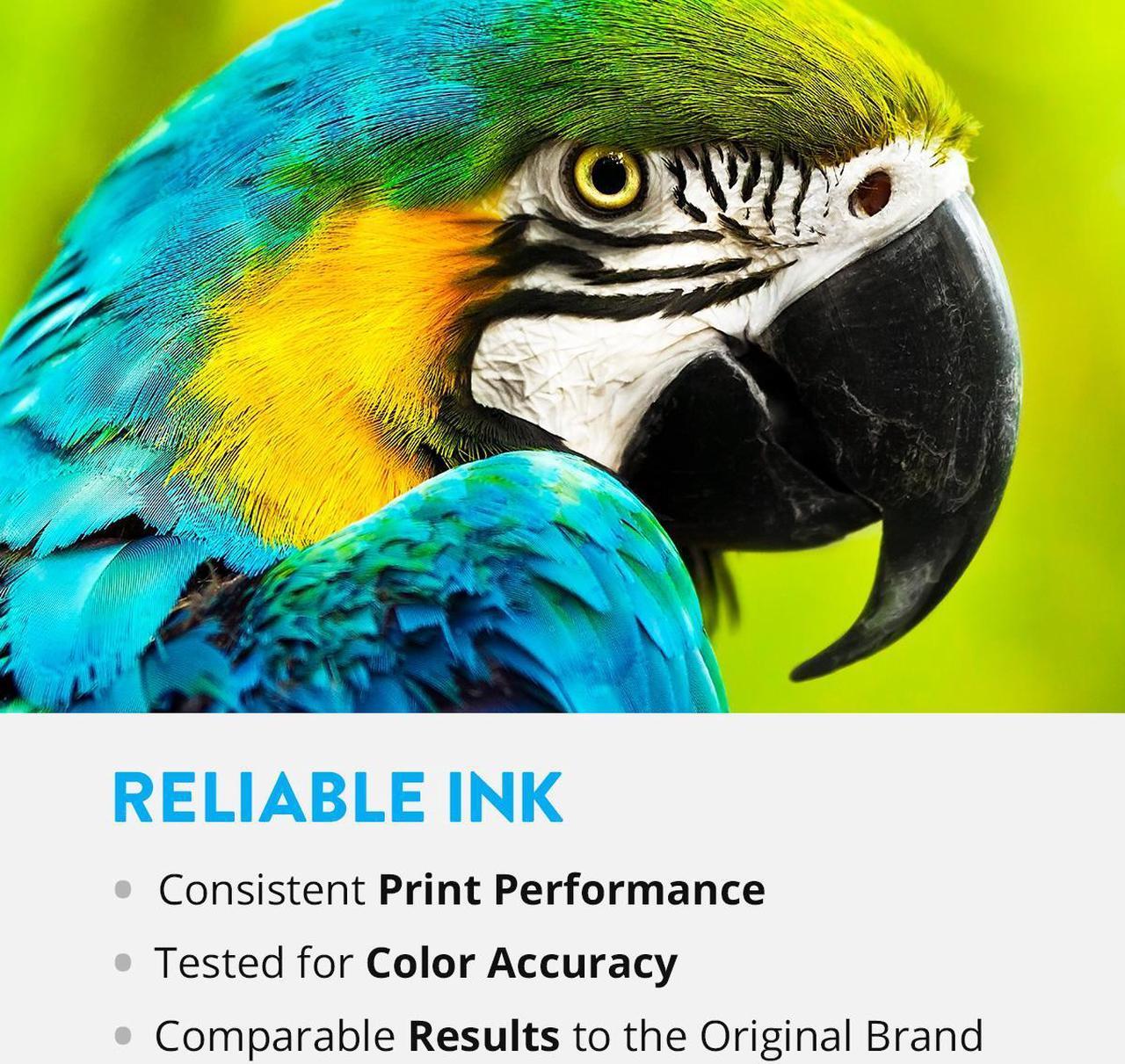 Alt view image 2 of 4 - SPEEDYINKS Replacement for Epson 126 Ink Cartridges High Yield (3 Black 3 Cyan 3 Magenta 3 Yellow 12-Pack) for use in Workforce 435 520 635 645 WF-3520 WF-3530 WF-3540 WF-7010 WF-7510