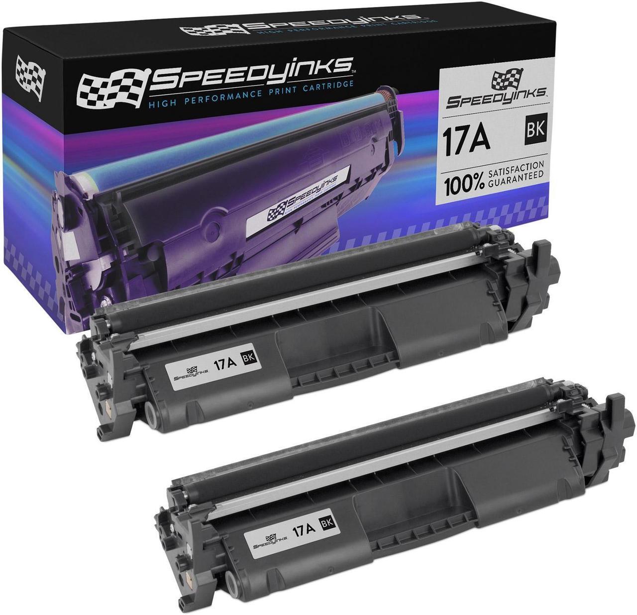 Main image of Speedy Inks Compatible Toner Cartridge Replacement for HP 17A CF217A (Black, 2-Pack)