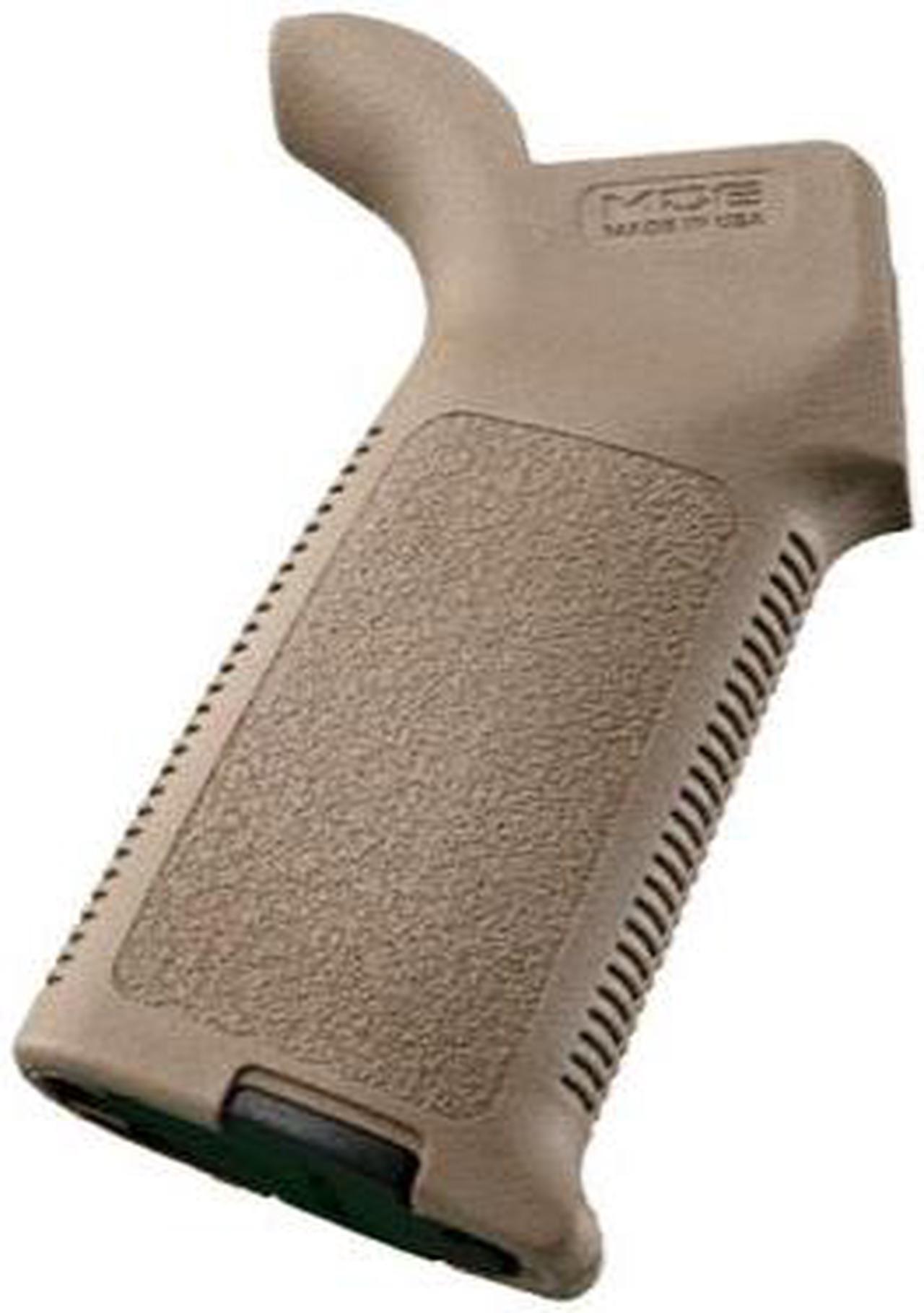Alt view image 5 of 5 - Magpul Industries MOE Grip, Fits AR Rifles, Flat Dark Earth MAG415-FDE