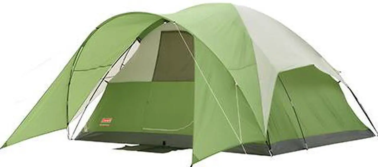 Alt view image 4 of 7 - Coleman 2000001589 Camping Tent 11x10 for 6 Evanston