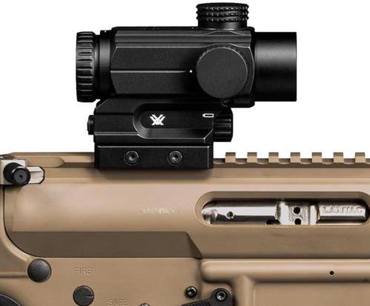 Alt view image 5 of 11 - Vortex Optics Spitfire 1x Illuminated Compact Rifle Scope DRT Reticle SPR-200