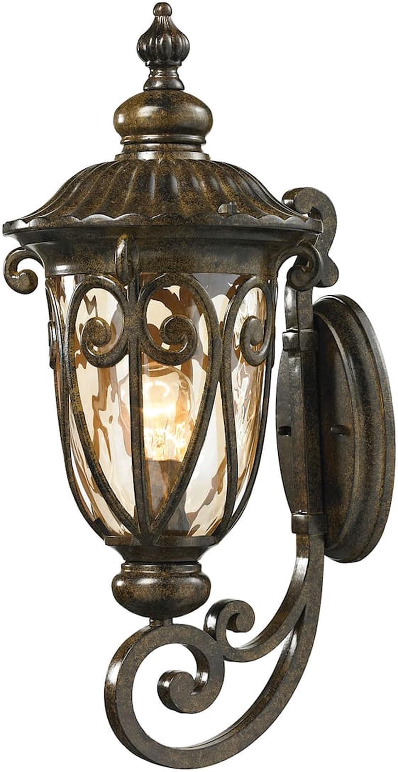 Main image of Elk Lighting Logansport Collection 1 Light Outdoor Sconce - 45071-1