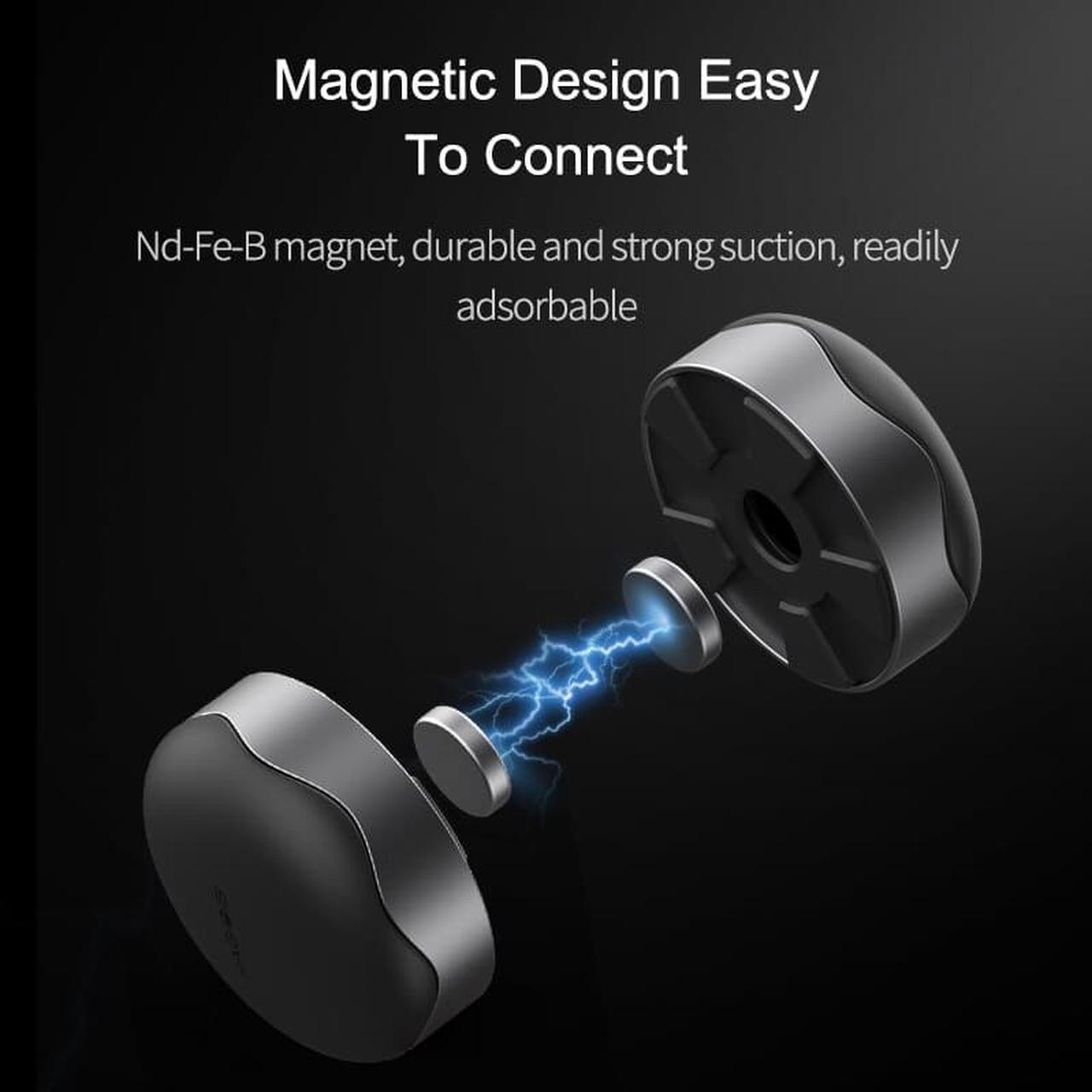 Alt view image 3 of 6 - Hagibis Laptop Stand Magnetic Portable Cooling Pad For MacBook Laptop Cool Ball Heat Dissipation Skidproof Pad Cooler Stand